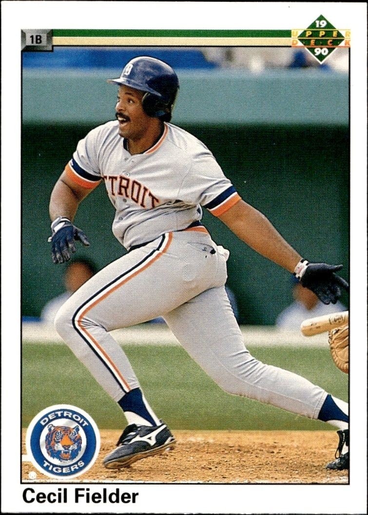 1990 Upper Deck High Number Cecil Fielder #786 trading card