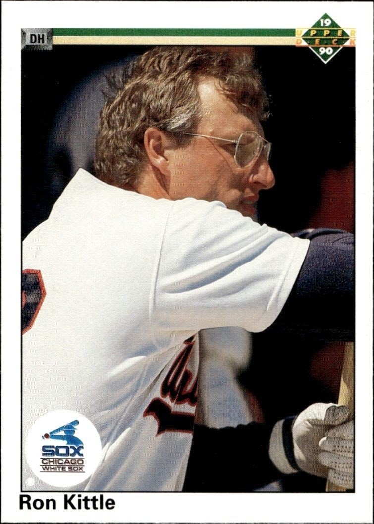 1990 Upper Deck High Number Ron Kittle #790 trading card