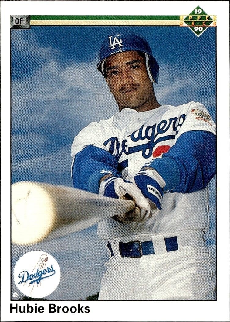 1990 Upper Deck High Number Hubie Brooks #791 trading card
