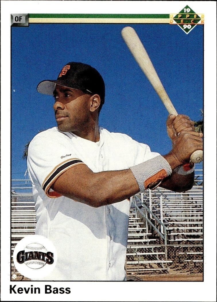 1990 Upper Deck High Number Kevin Bass #793 trading card