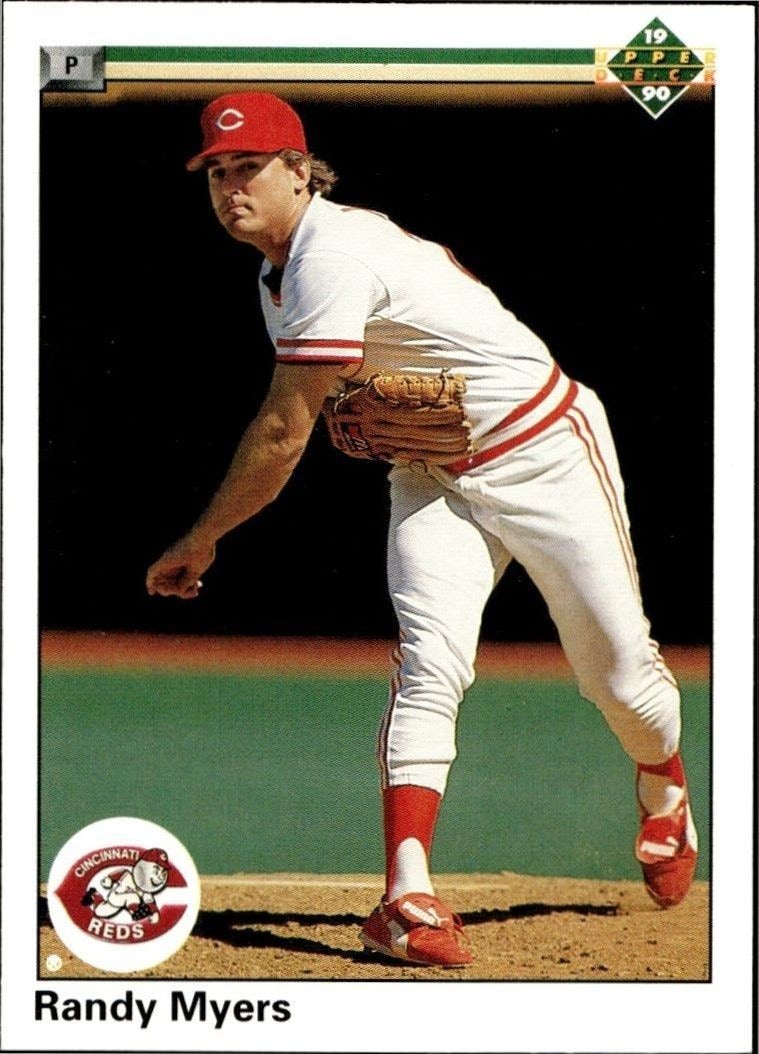 1990 Upper Deck High Number Randy Myers #797 trading card