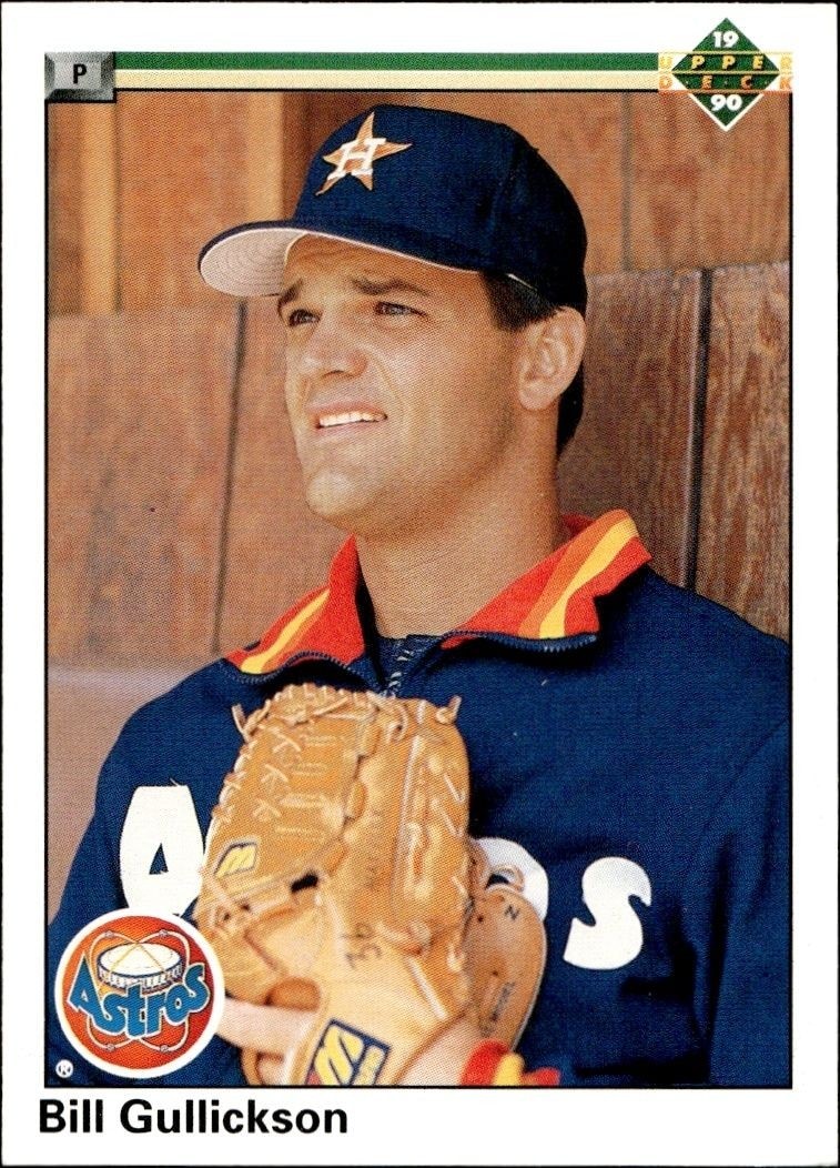 1990 Upper Deck High Number Bill Gullickson #799 trading card