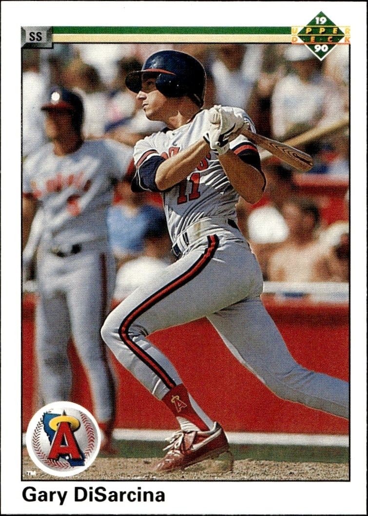 1990 Upper Deck High Number Gary DiSarcina #761 trading card