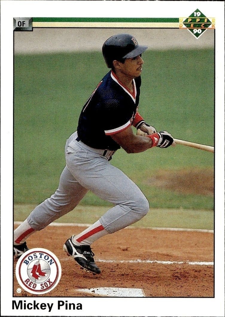 1990 Upper Deck High Number Mickey Pina #764 trading card