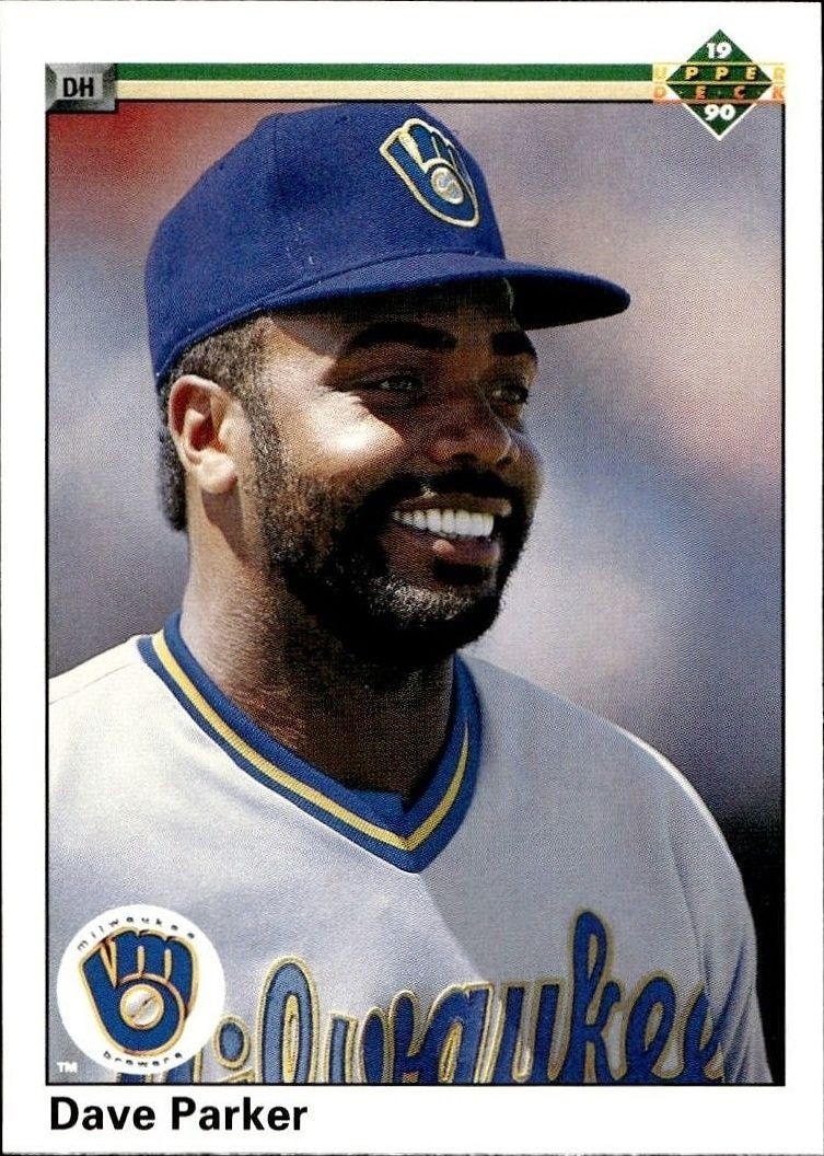 1990 Upper Deck High Number Dave Parker #766 trading card
