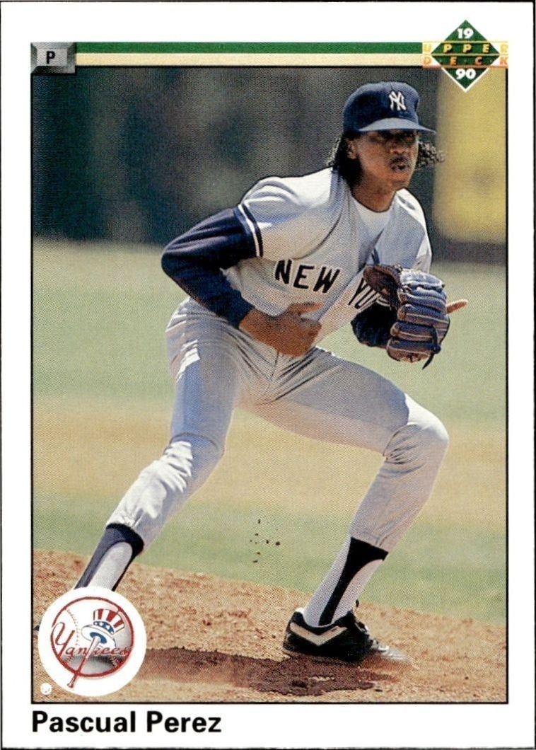1990 Upper Deck High Number Pascual Perez #769 trading card