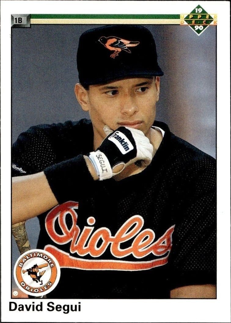 1990 Upper Deck High Number David Segui #773 trading card