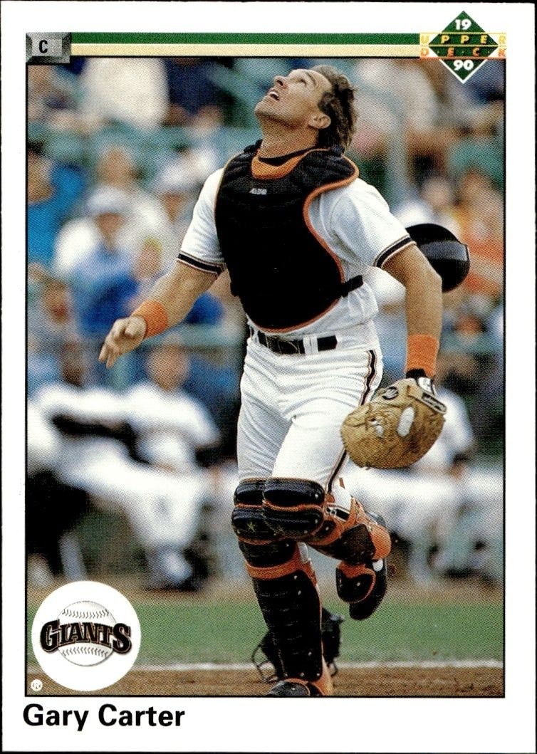 1990 Upper Deck High Number Gary Carter #774 trading card