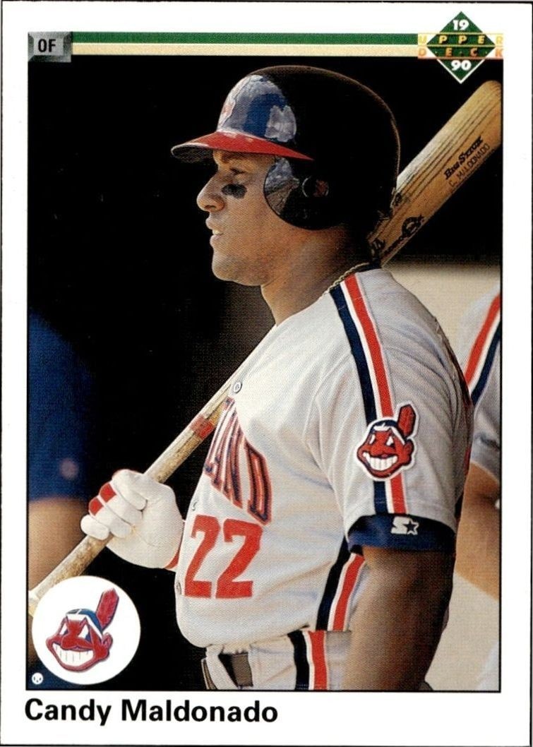 1990 Upper Deck High Number Candy Maldonado #780 trading card