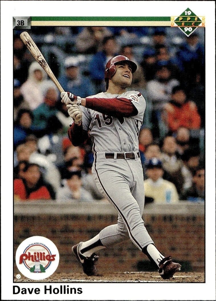 1990 Upper Deck High Number Dave Hollins #785 trading card