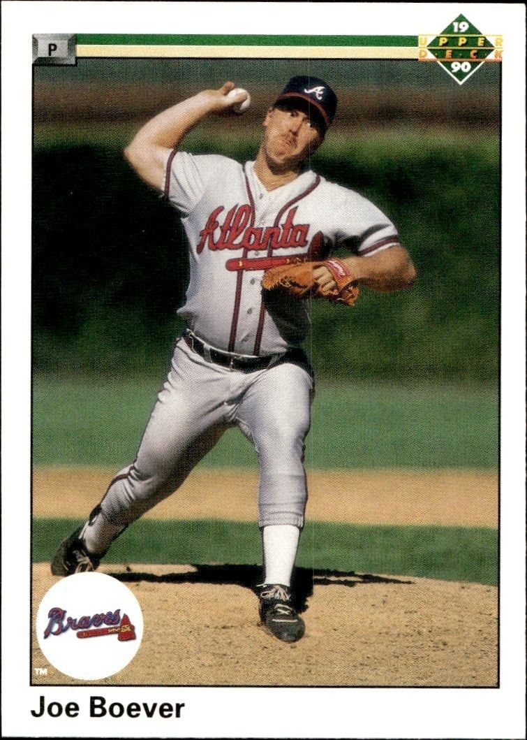 1990 Upper Deck Low Number Joe Boever #408 trading card
