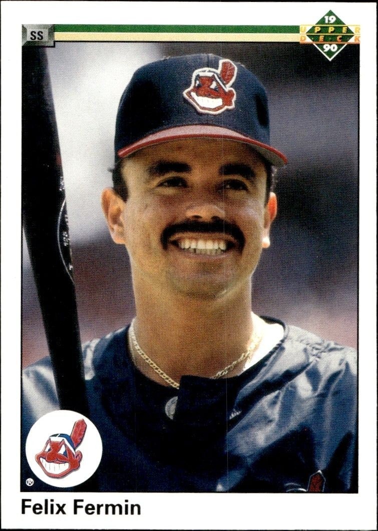 1990 Upper Deck Low Number Felix Fermin #409 trading card