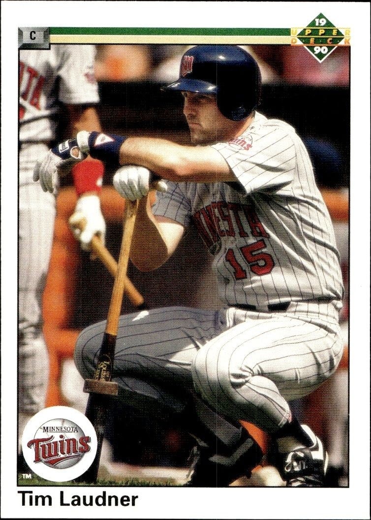 1990 Upper Deck Low Number Tim Laudner #419 trading card