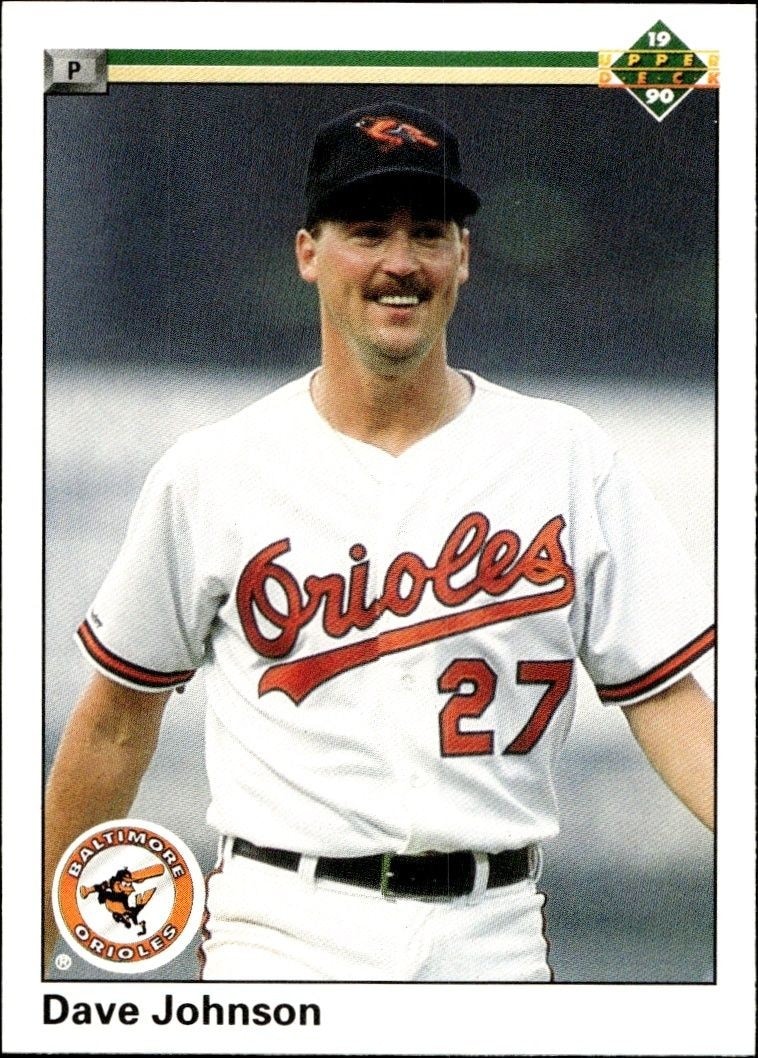 1990 Upper Deck Low Number Dave Johnson #425 trading card