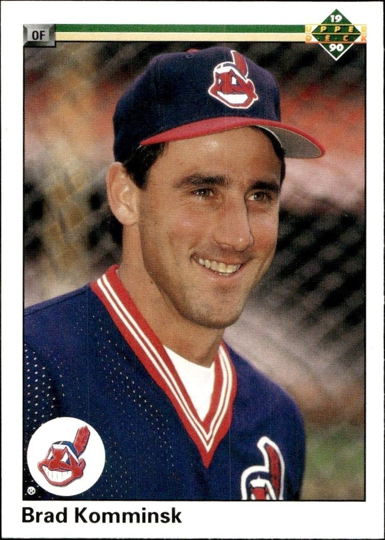 1990 Upper Deck Low Number Brad Komminsk #428 trading card