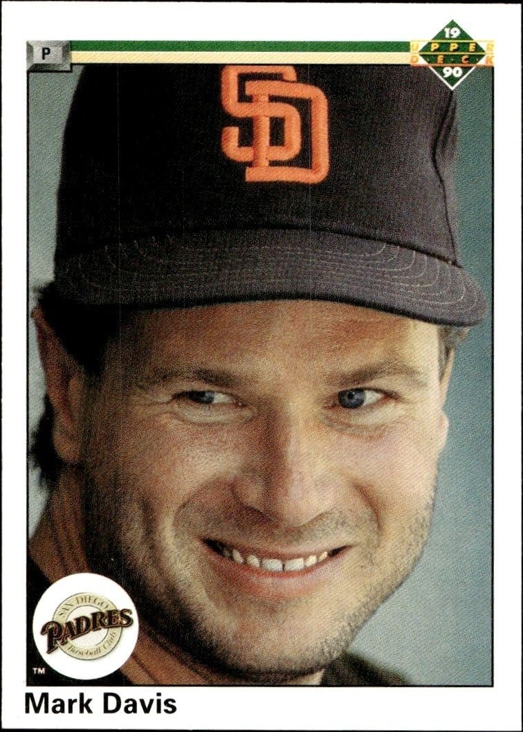 1990 Upper Deck Low Number Mark Davis #431 trading card