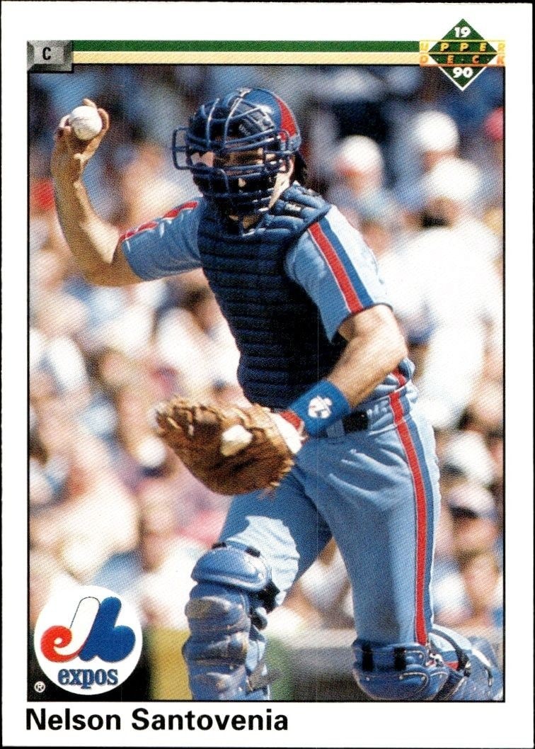1990 Upper Deck Low Number Nelson Santovenia #432 trading card