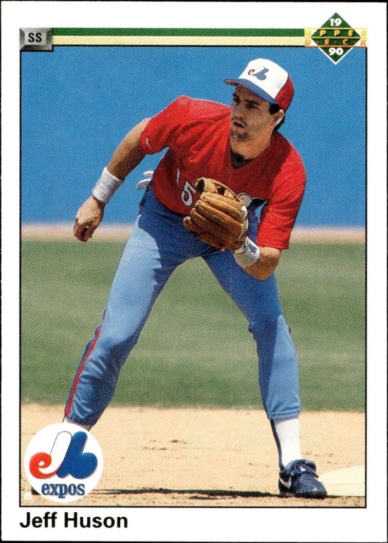 1990 Upper Deck Low Number Jeff Huson #434 trading card