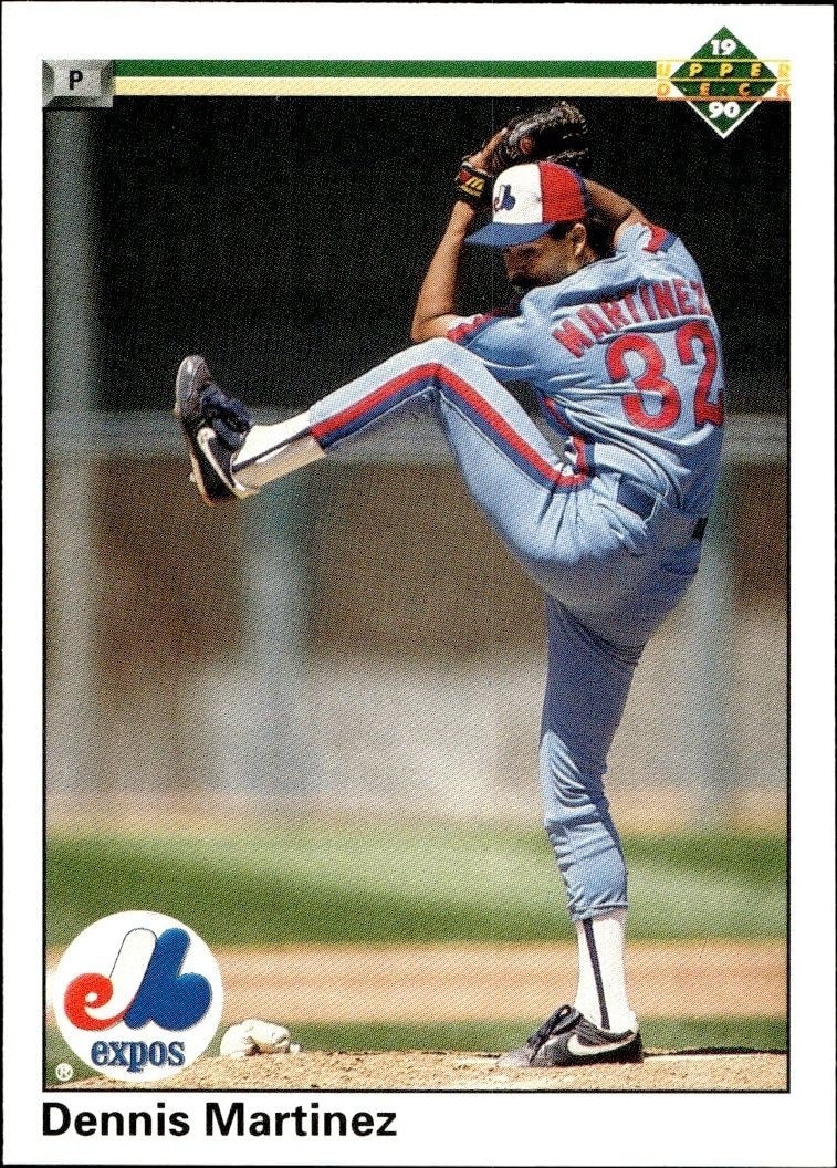 1990 Upper Deck Low Number Dennis Martinez #413 trading card