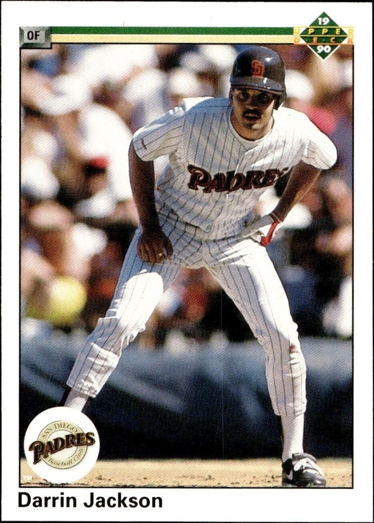 1990 Upper Deck Low Number Darrin Jackson #414 trading card