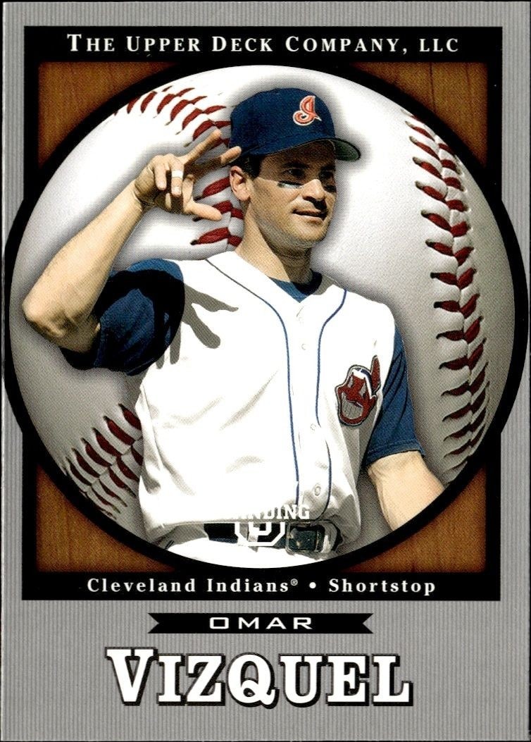 2003 Upper Deck Standing O! Omar Vizquel #24 trading card