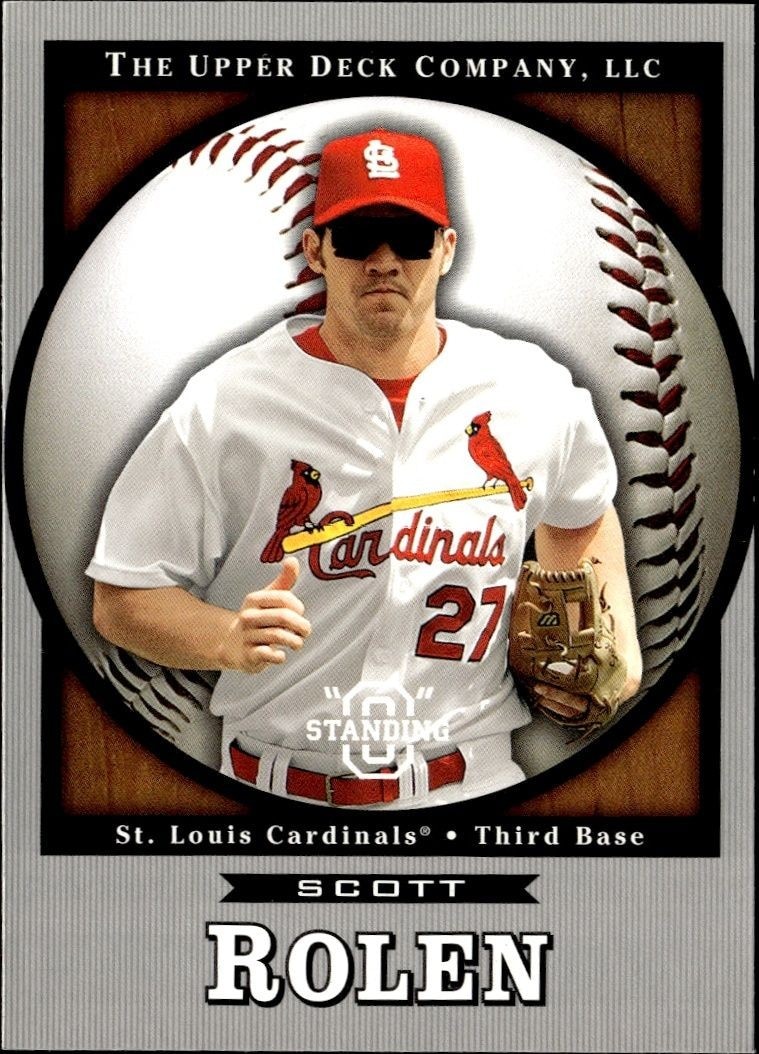 2003 Upper Deck Standing O! Scott Rolen #73 trading card