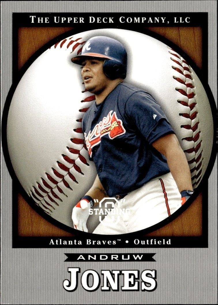2003 Upper Deck Standing O! Andruw Jones #7 trading card