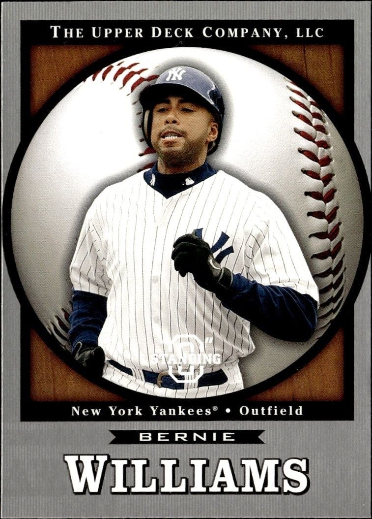 2003 Upper Deck Standing O! Bernie Williams #52 trading card
