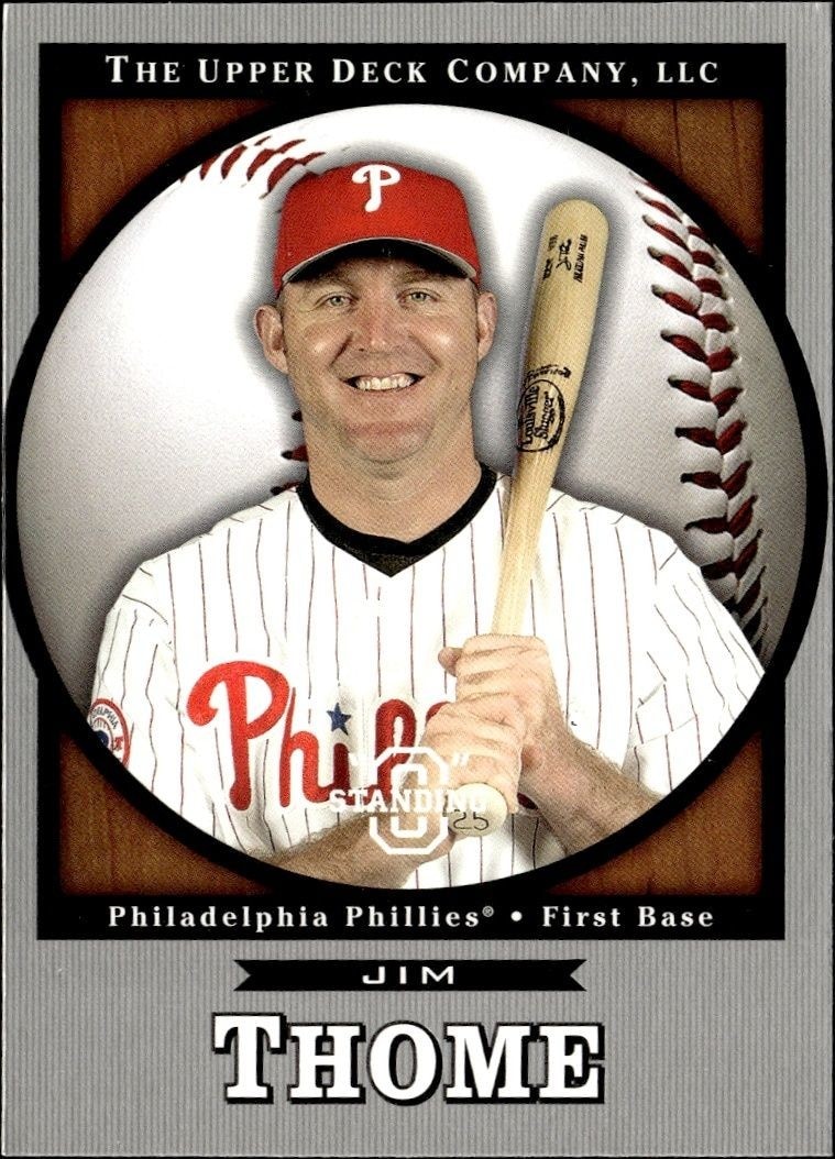 2003 Upper Deck Standing O! Jim Thome #59 trading card