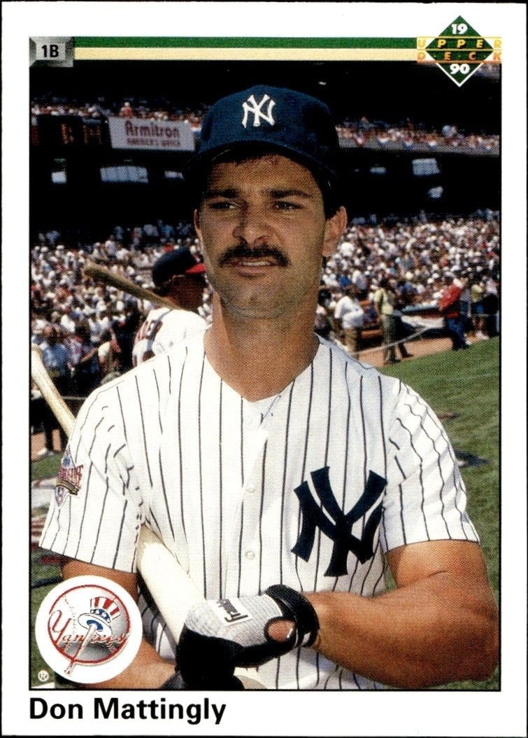 1990 Upper Deck Low Number Don Mattingly #191 trading card
