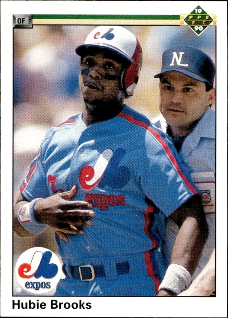 1990 Upper Deck Low Number Hubie Brooks #197 trading card