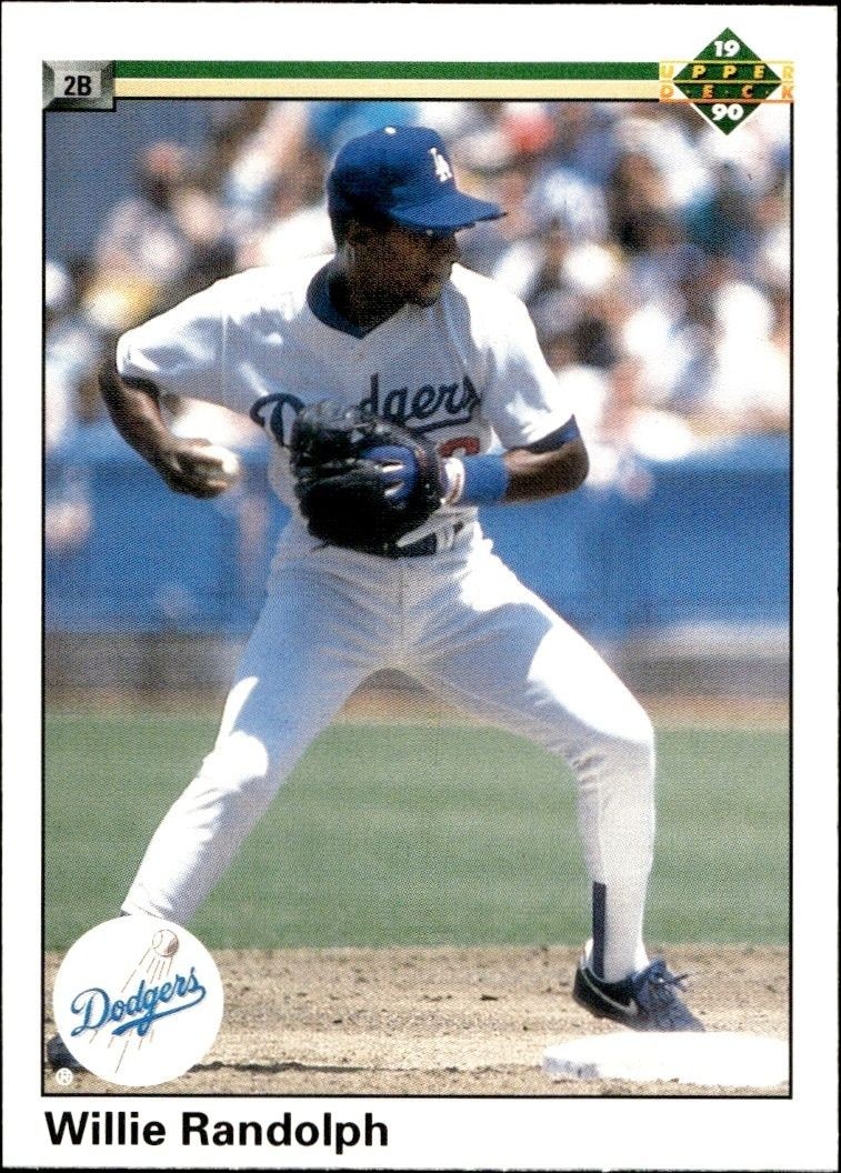 1990 Upper Deck Low Number Willie Randolph #183 trading card