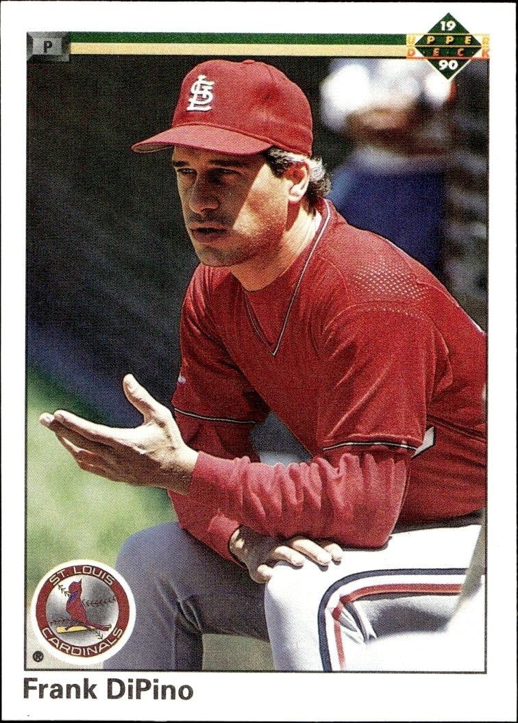 1990 Upper Deck Low Number Frank DiPino #202 trading card
