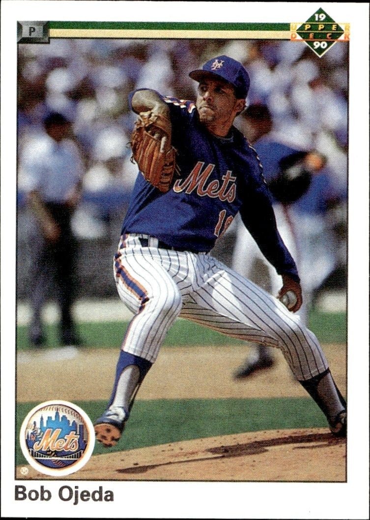 1990 Upper Deck Low Number Bob Ojeda #204 trading card