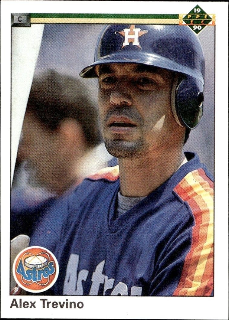 1990 Upper Deck Low Number Alex Trevino #205 trading card