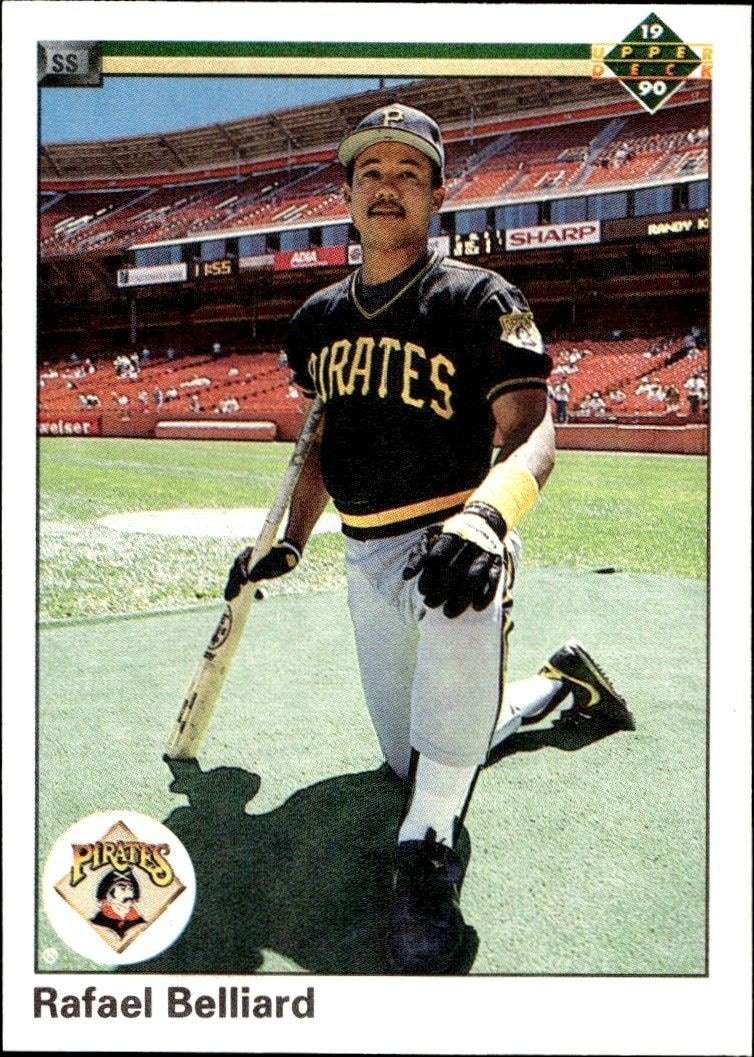 1990 Upper Deck Low Number Rafael Belliard #208 trading card