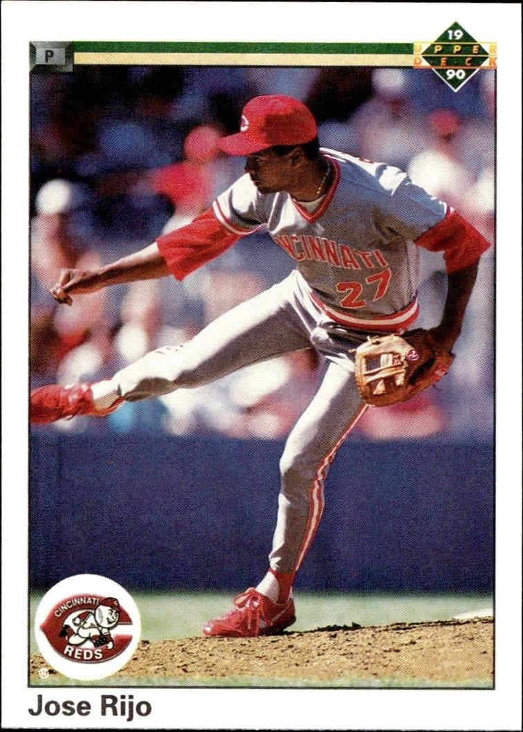 1990 Upper Deck Low Number Jose Rijo #216 trading card
