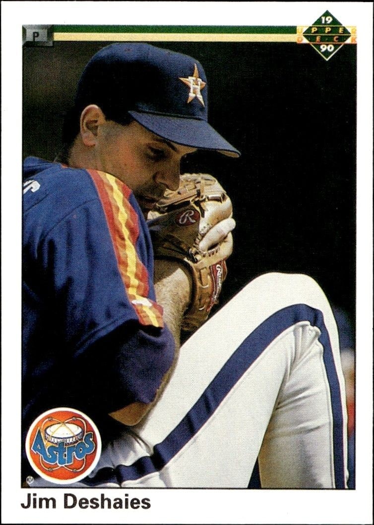 1990 Upper Deck Low Number Jim Deshaies #221 trading card