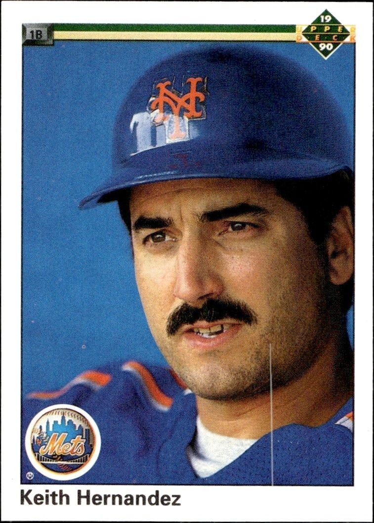 1990 Upper Deck Low Number Keith Hernandez #222 trading card