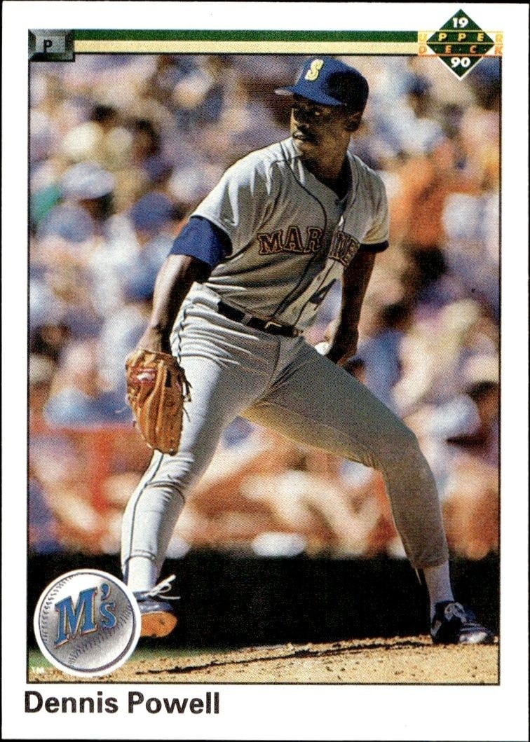 1990 Upper Deck Low Number Dennis Powell #229 trading card