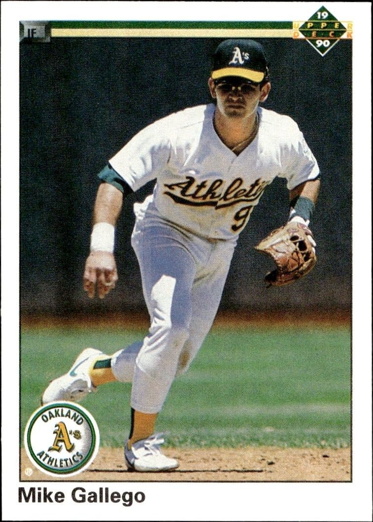 1990 Upper Deck Low Number Mike Gallego #230 trading card