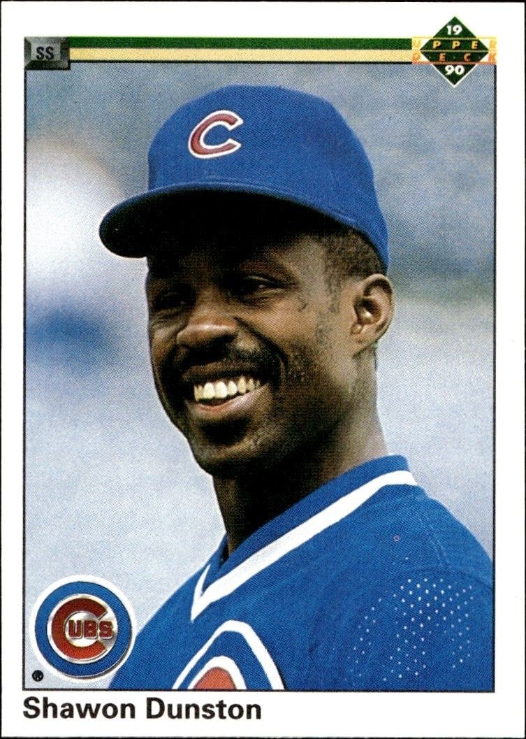 1990 Upper Deck Low Number Shawon Dunston #231 trading card