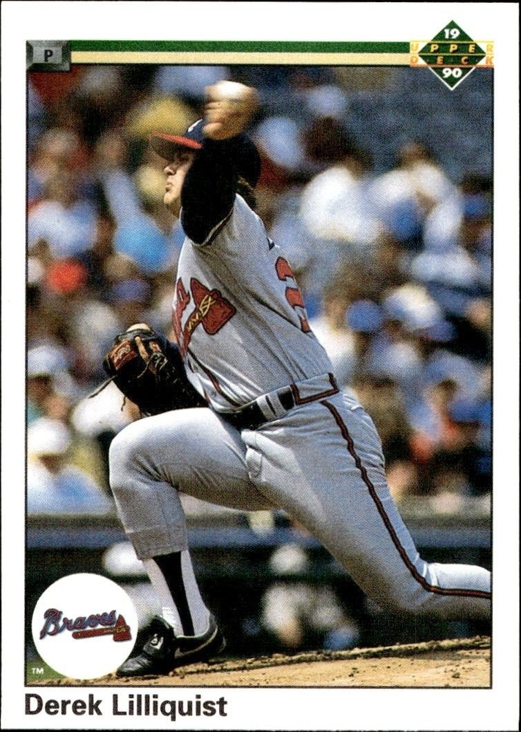 1990 Upper Deck Low Number Derek Lilliquist #234 trading card
