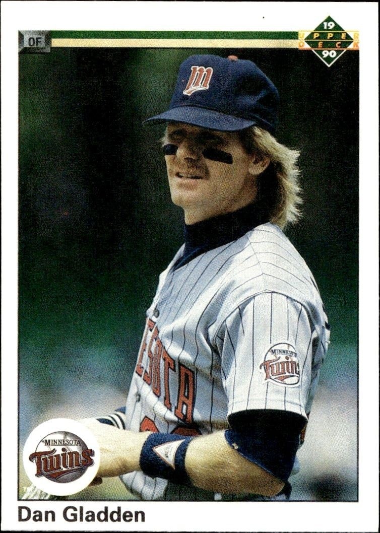 1990 Upper Deck Low Number Dan Gladden #238 trading card