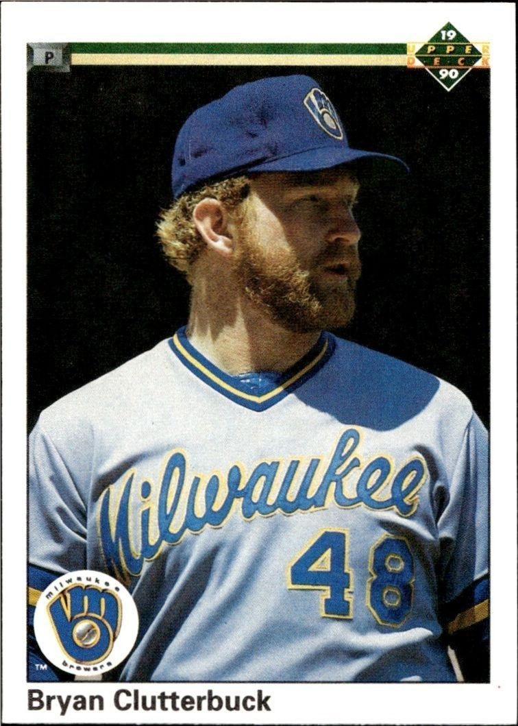 1990 Upper Deck Low Number Bryan Clutterbuck #239 trading card