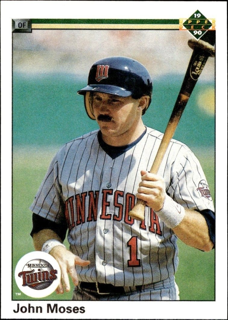 1990 Upper Deck Low Number John Moses #240 trading card