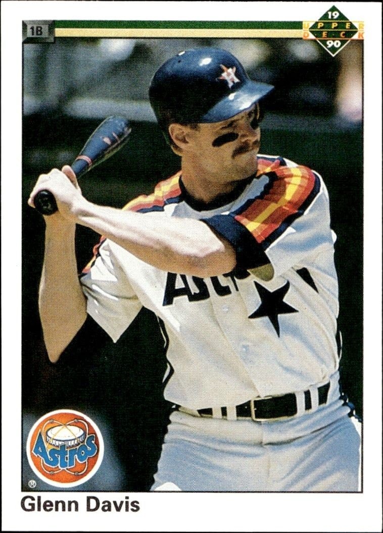1990 Upper Deck Low Number Glenn Davis #245 trading card