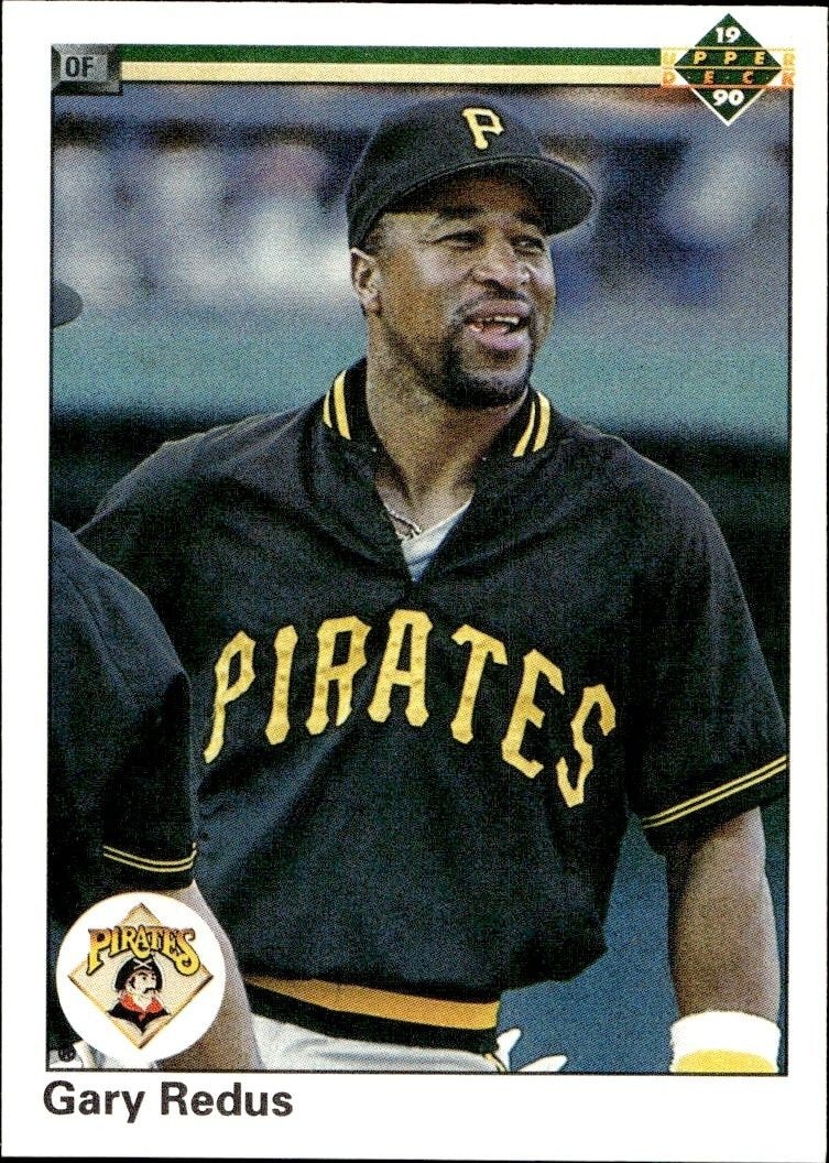 1990 Upper Deck Low Number Gary Redus #248 trading card
