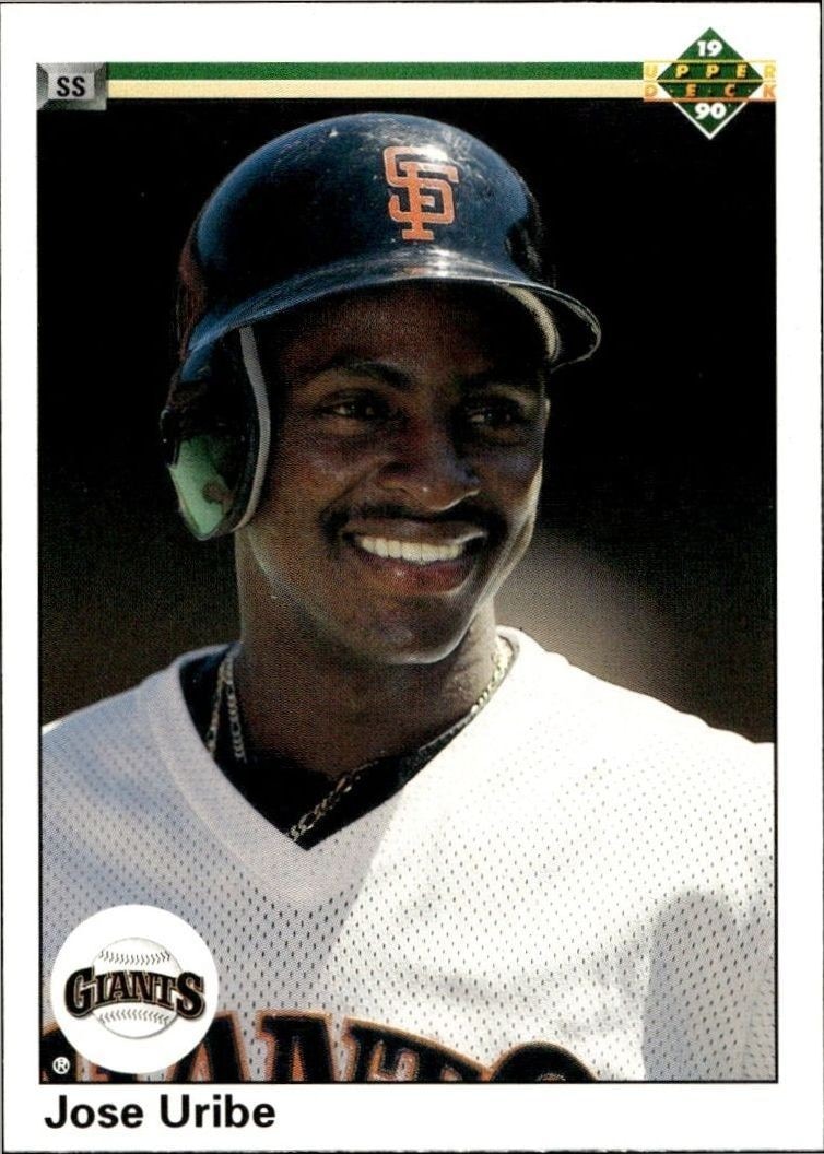 1990 Upper Deck Low Number Jose Uribe #188 trading card