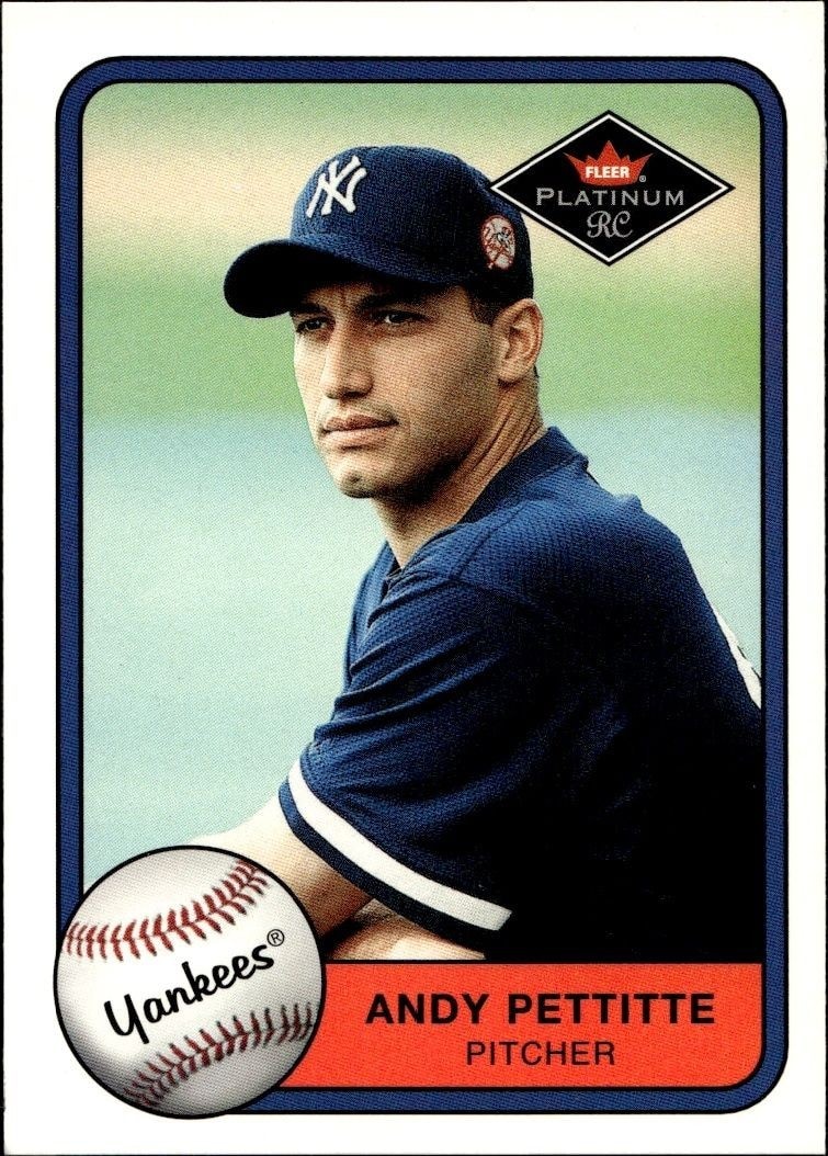 2001 Fleer Platinum Andy Pettitte #328 trading card